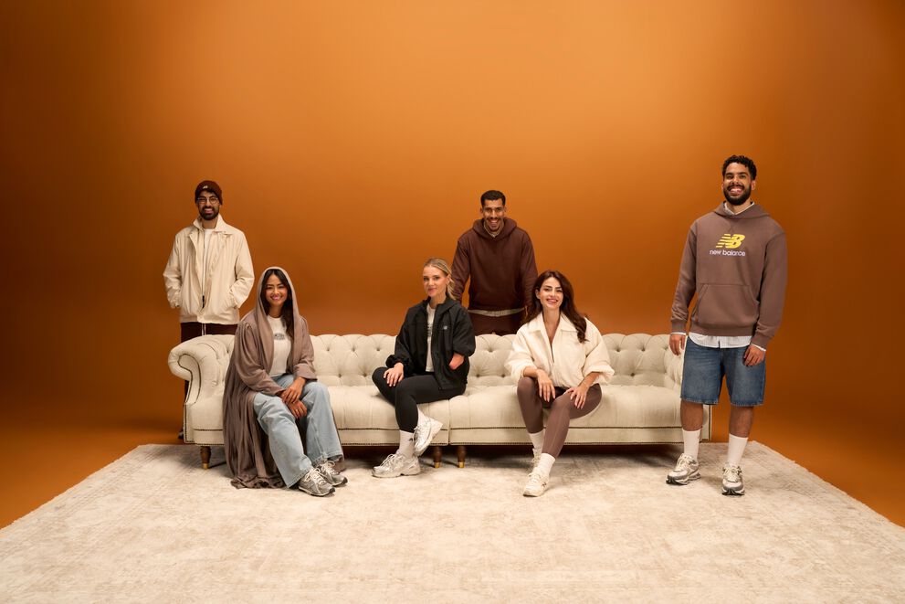 Young attractive people sitting on a couch